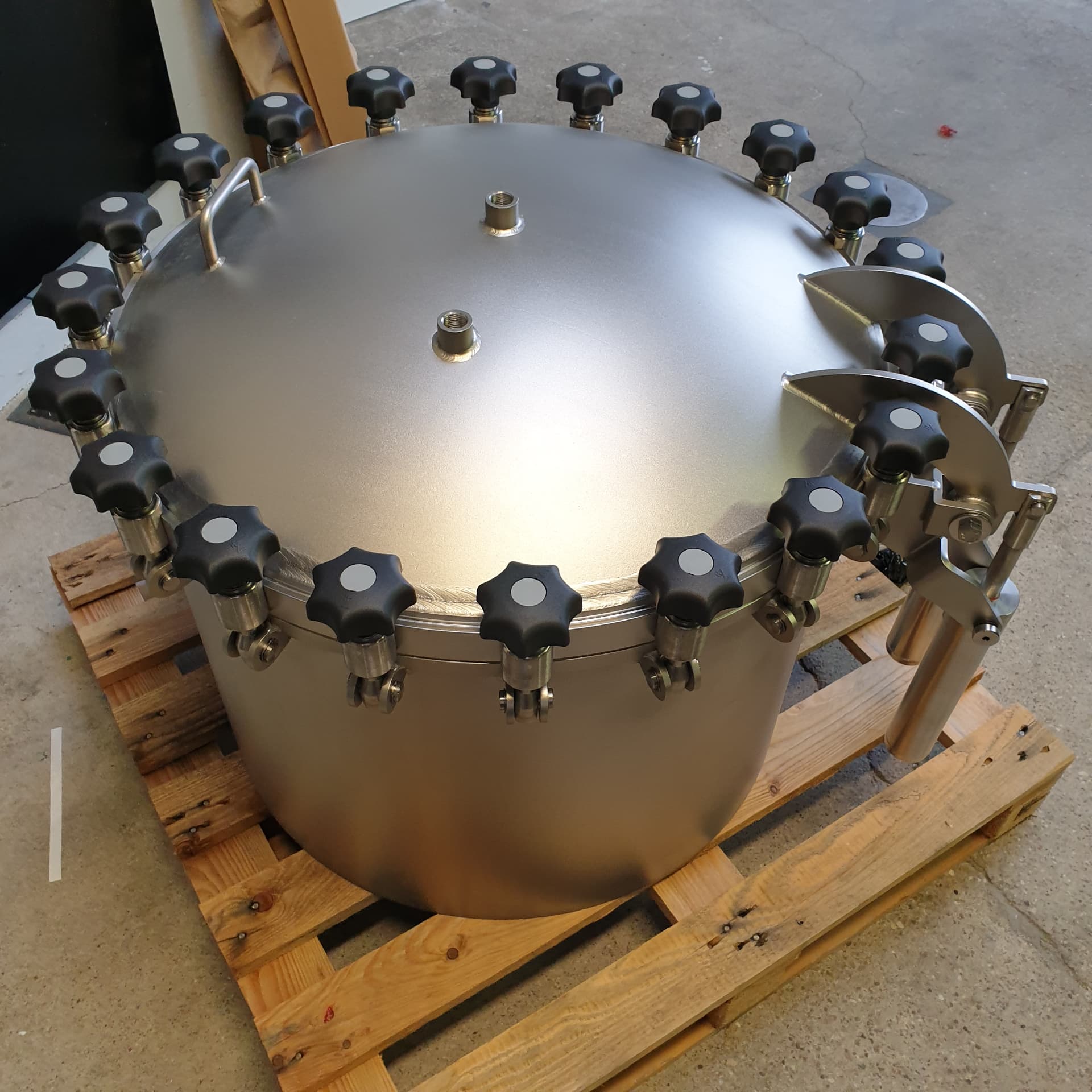 Autoclave DN800 à fermetures rapides